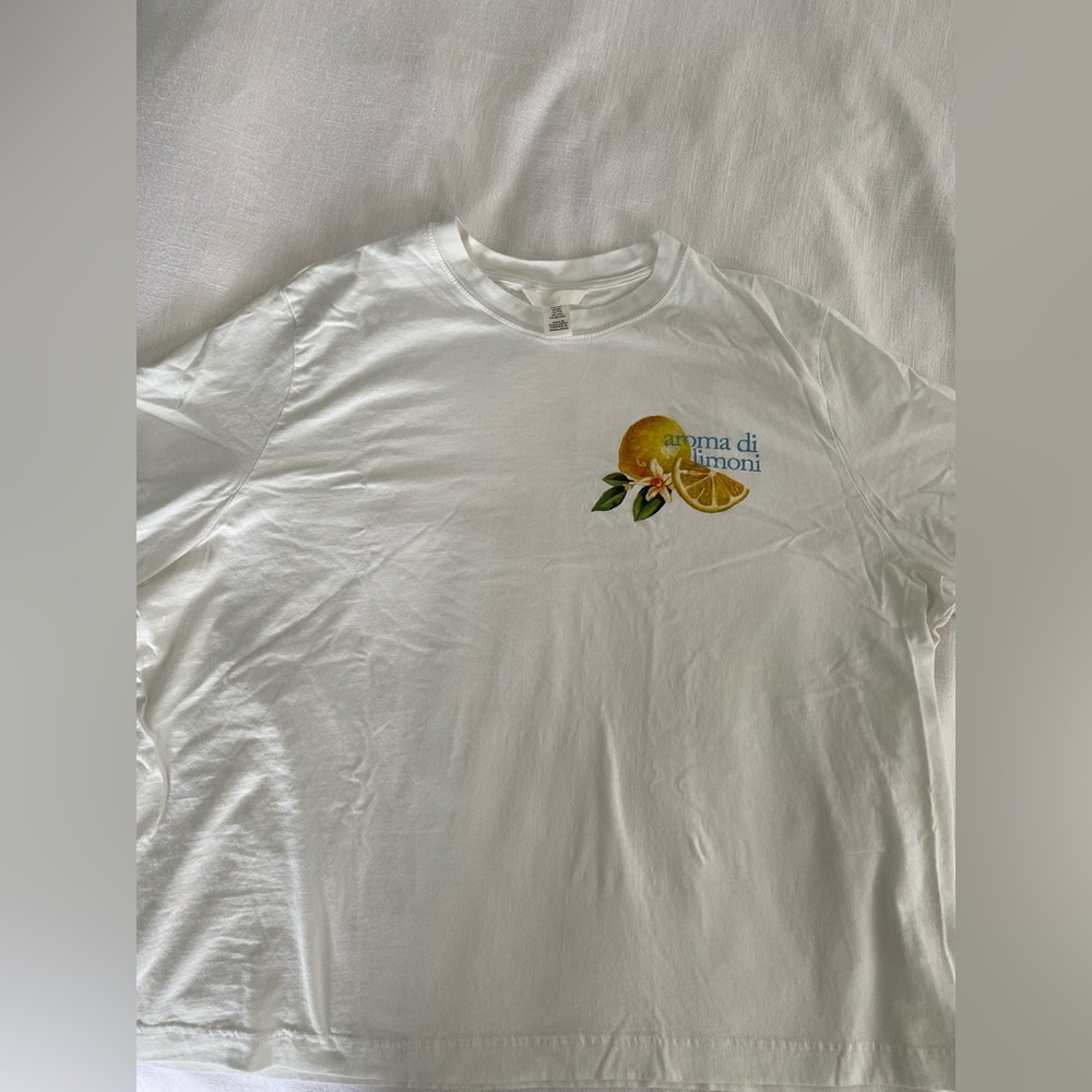 H&M Lemon T Shirt